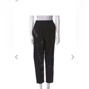 Collection PRIVEE? Black Splatter Print Pants